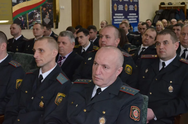 Поздравляли бобруйчан, стоящих на страже правопорядка