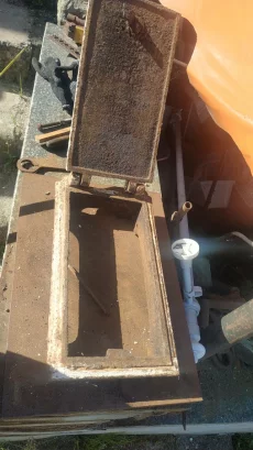 Дверка топочная