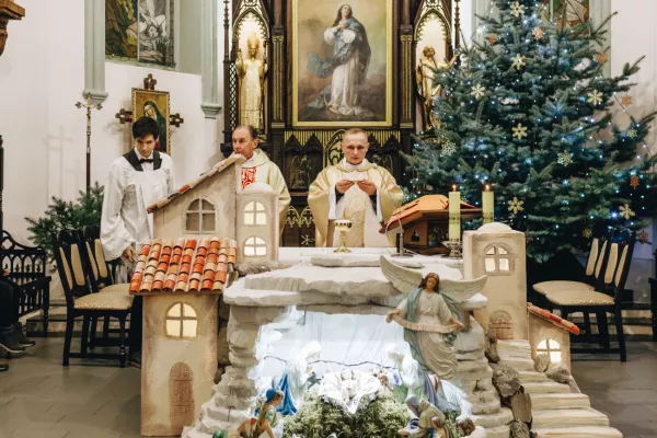 Рождество в Бобруйске: торжественная месса и детский спектакль в костёле Непорочного Зачатия
