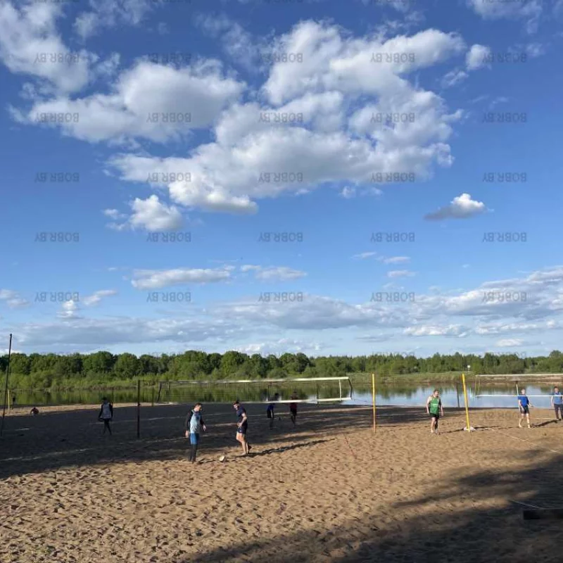 Волейбольный сезон на санаторке открыт 