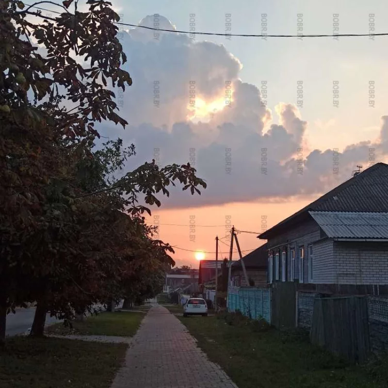 Рассвет на улице Бахарова