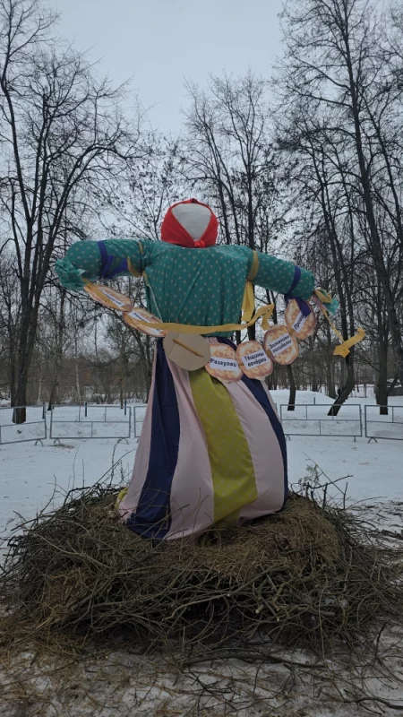 А это дама сегодня будет сожжена в парке