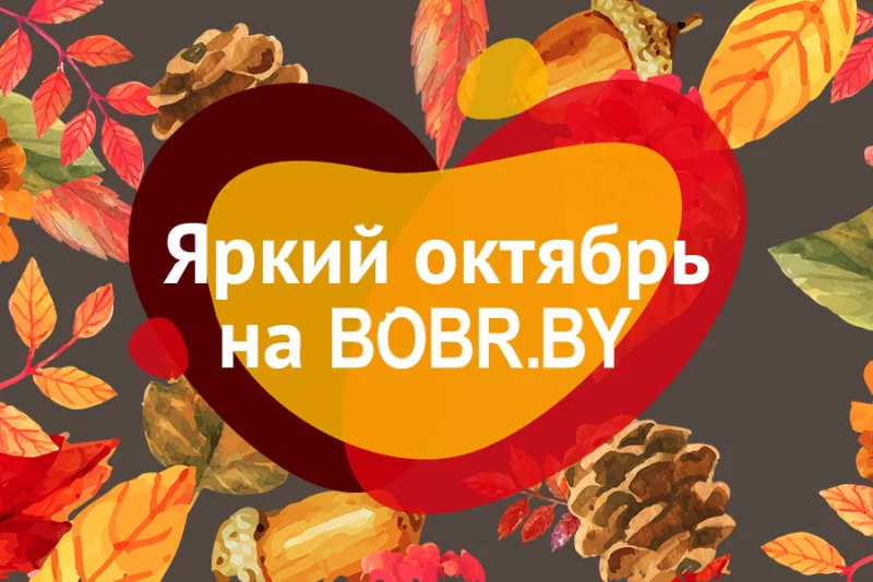 Акции октября на портале BOBR.BY
