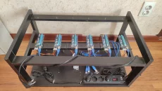 Корпуса майнинг ригов с райзерами