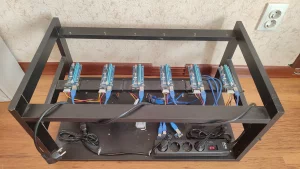 Корпуса майнинг ригов с райзерами