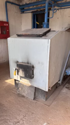 Котел твердотопливный