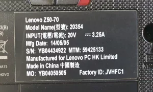 Ноутбук Lenovo Z50-70