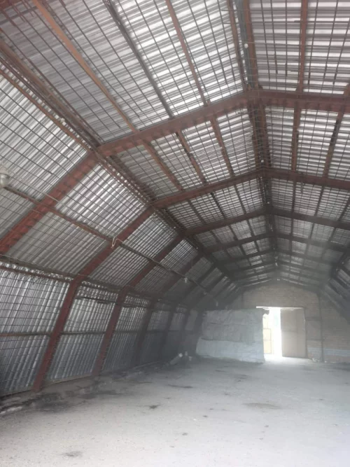 металлический ангар