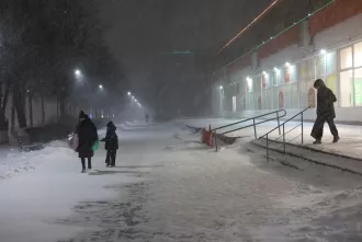 Бобруйск заметает: глубина снежного покрова до 39 см к субботе. ФОТО