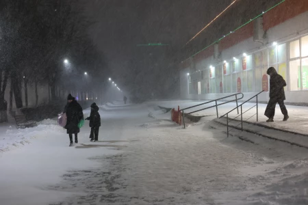 Бобруйск заметает: глубина снежного покрова до 39 см к субботе. ФОТО