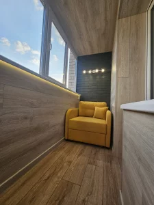 Отделка балконов и лоджий под ключ