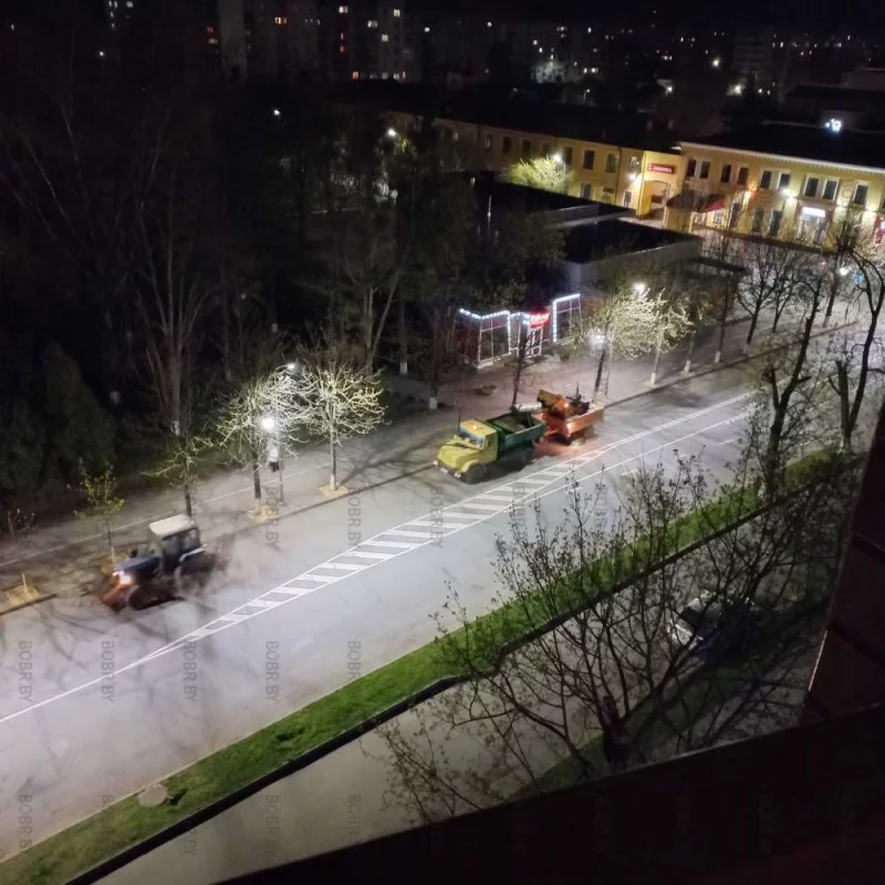 23:09 дорожники научились работать по ночам?