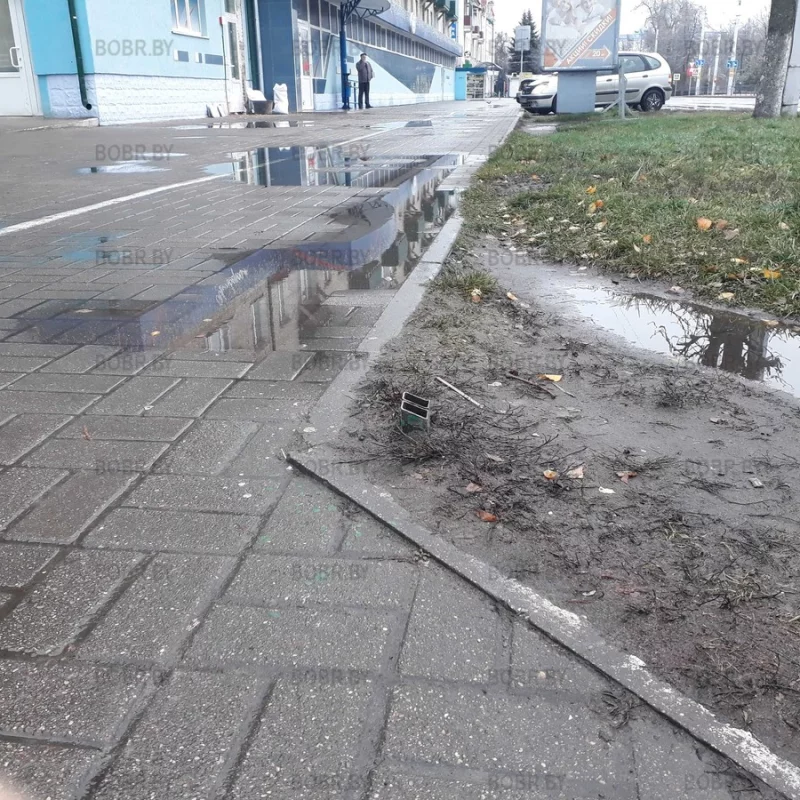 Подскользнулся, упал... 