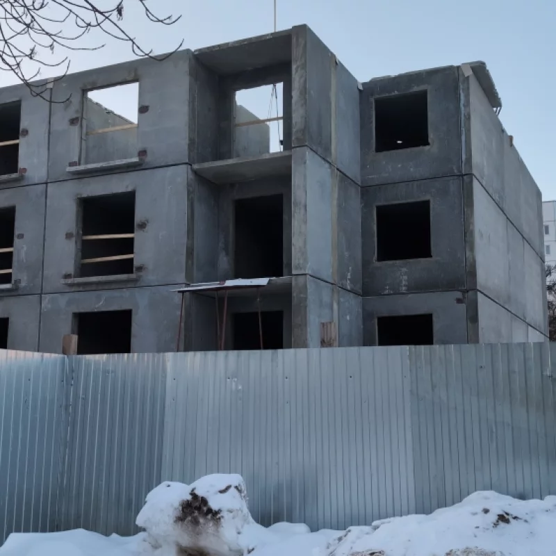 Будущая многоэтажка вазле Туриста