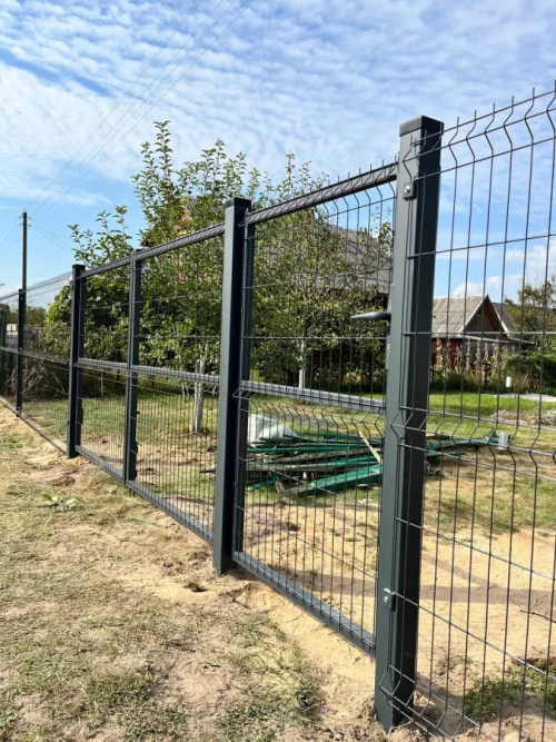 Установка монтаж заборов, Бетонные блоки, Заборы-жалюзи.