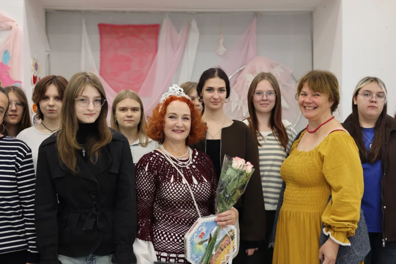 Радасць и засяроджанасць. У ДК ФанДОК адкрылася выстава вязаных вырабаў