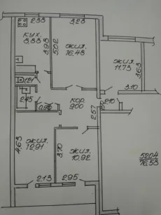 4-х комнатная квартира на Гагарина, 7
