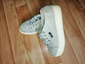 Кеды на толстой подошве