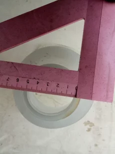 Плафон стеклянный для люстры