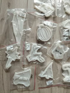 Молды новогодние игрушки и декор для занятия эпоксидной смолой