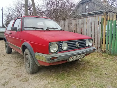 Гольф 1987г.в, На хорошем ходу