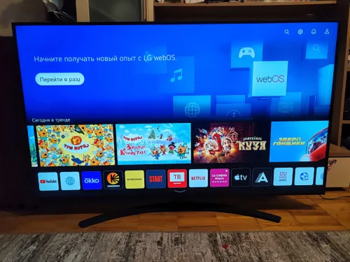 Телевизор LG UQ81 55UQ81006LB 4K Smart TV