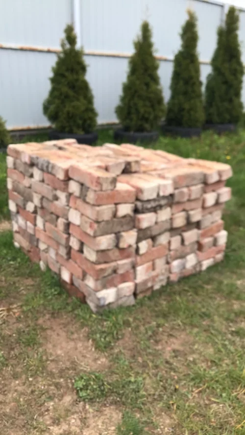 Кирпич керамический б/у