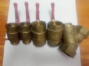 Шаровые краны и фильтр