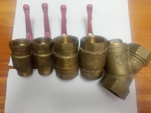 Шаровые краны и фильтр