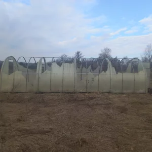 Теплица без поликарбоната