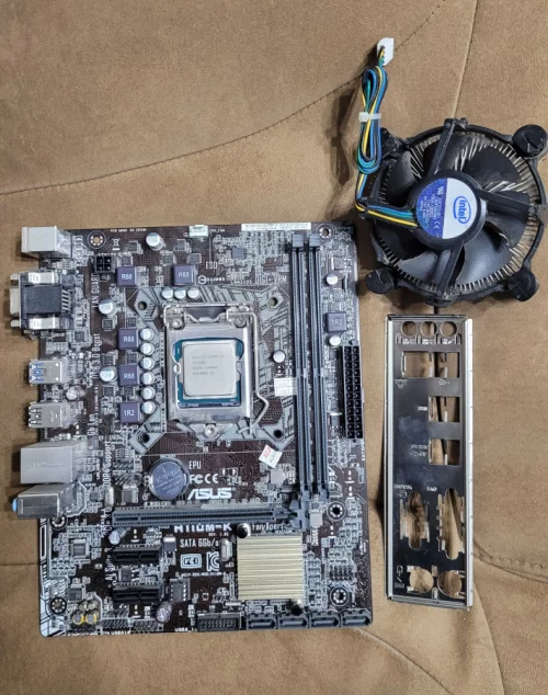 Комплект 1151 ASUS H110M-K intel-i3 6100