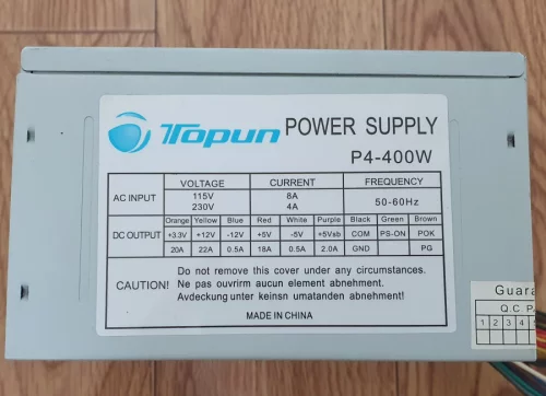 Блок питания 400W