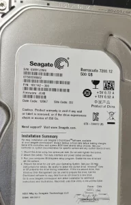 HDD Жесткий диск 500 ГБ 7200rpm