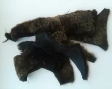 Кусочки от натуральной двухсторонней дублёнки, Турция