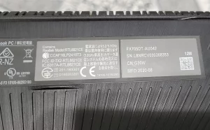 ASUS TUF Gaming (нерабочий)