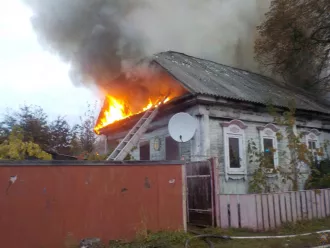 Хозяин дома погиб при пожаре на улице Халтурина