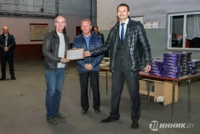 УТП «БелшинаТранс» встретило профессиональный праздник