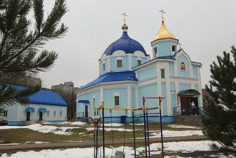 В праздник Сретения Господня Преосвященнейший Серафим возглавил престольное торжество в одноименном храме г. Бобруйска