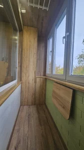 Отделка балконов и лоджий под ключ
