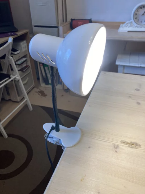Настольная Лампа прищепка