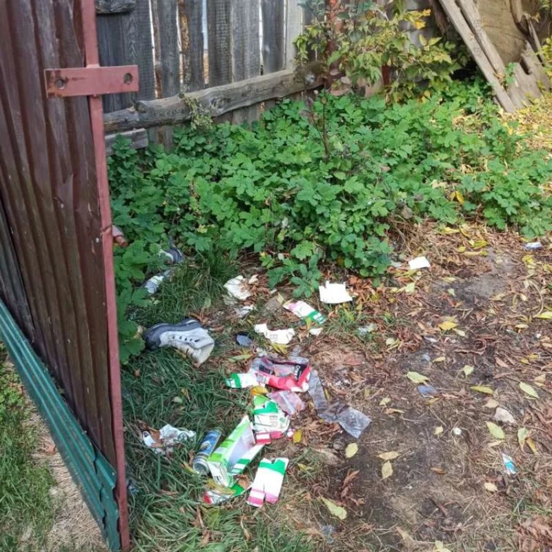Свалка в двух шагах от центрального рынка