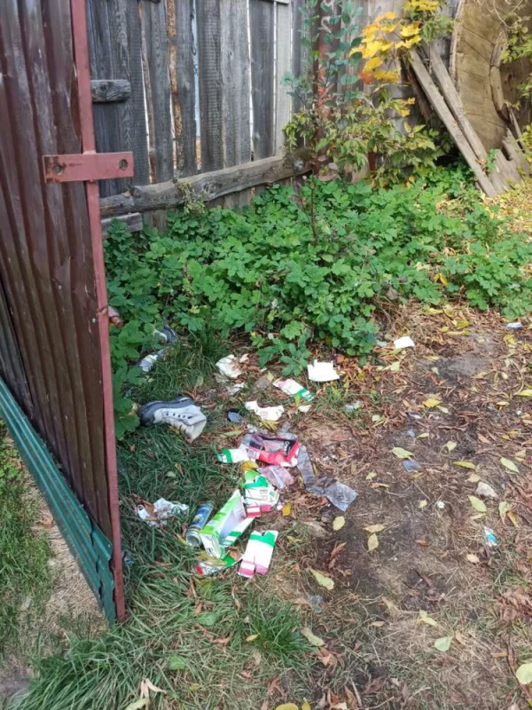 Свалка в двух шагах от центрального рынка