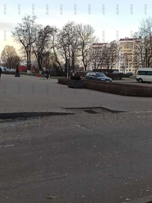 Удобство и безопасность - слив прямо по центру перехода