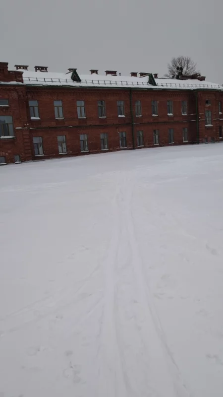 Большой круг на лыжне возле Бобруйск Арены не побаранован. Пригоден только для классики