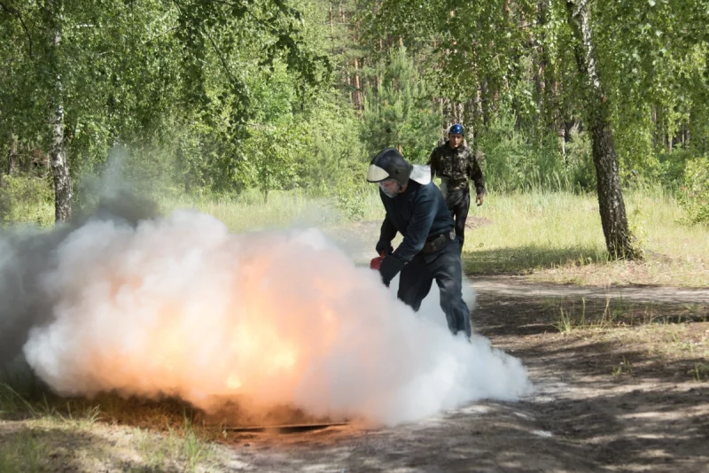 Соревнования добровольных пожарных дружин