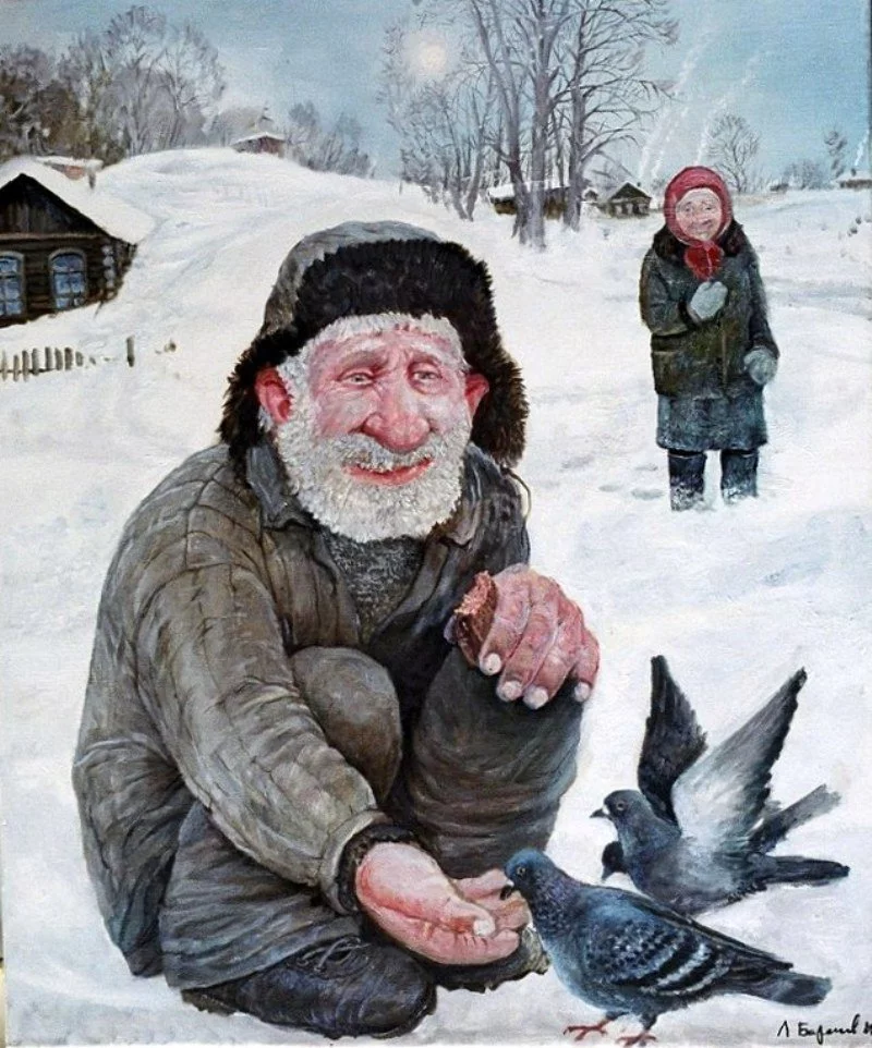 Позаботьтесь о пожилых родителях в холода и снегопад!