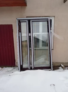 Дверь алюминиевая (не ПВХ)