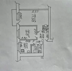 Двухкомнатная квартира в самом центре города