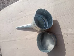 Лейка с сеткой для заправки авто