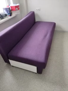 Кровать с диваном 2-хъярусная